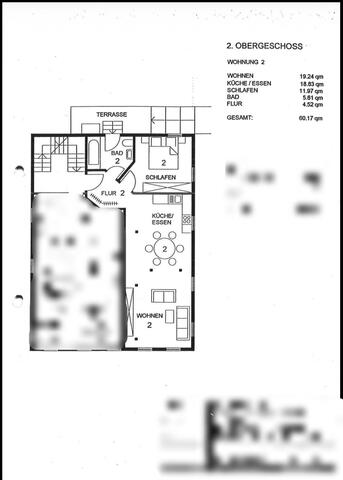 2-Zimmer-Wohnung in historischem Mehrfamilienhaus