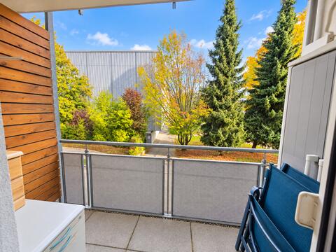 Schlafzimmer Balkon