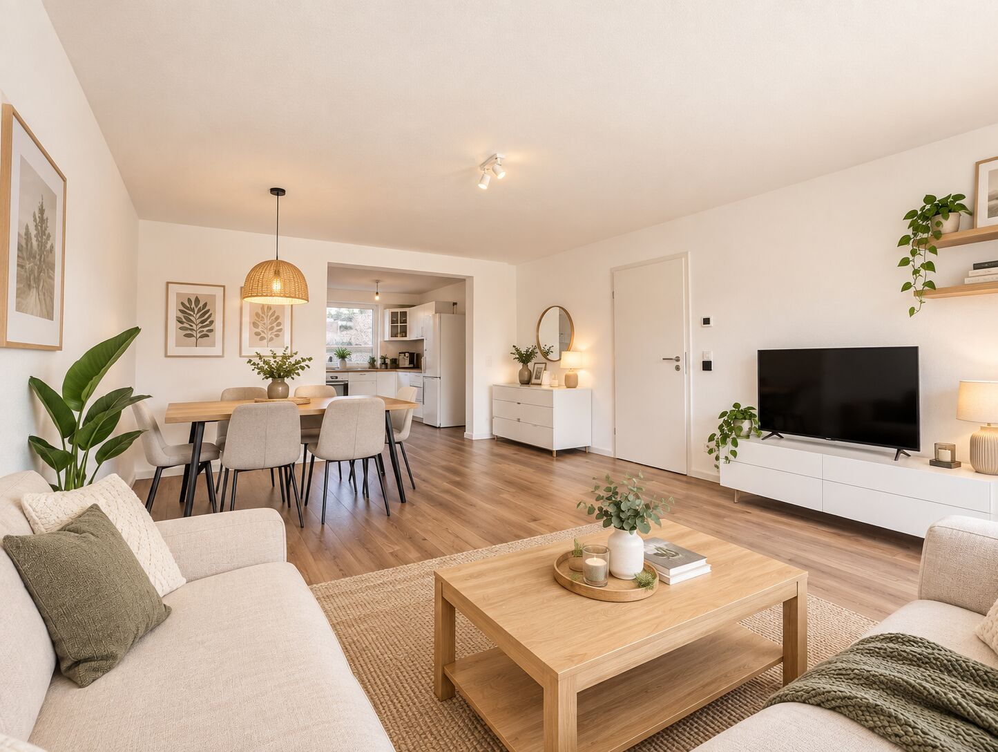 Wohnzimmer Inspiration mit KI